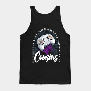 Playing Video Games With My Cousins Console Gaming Tank Top